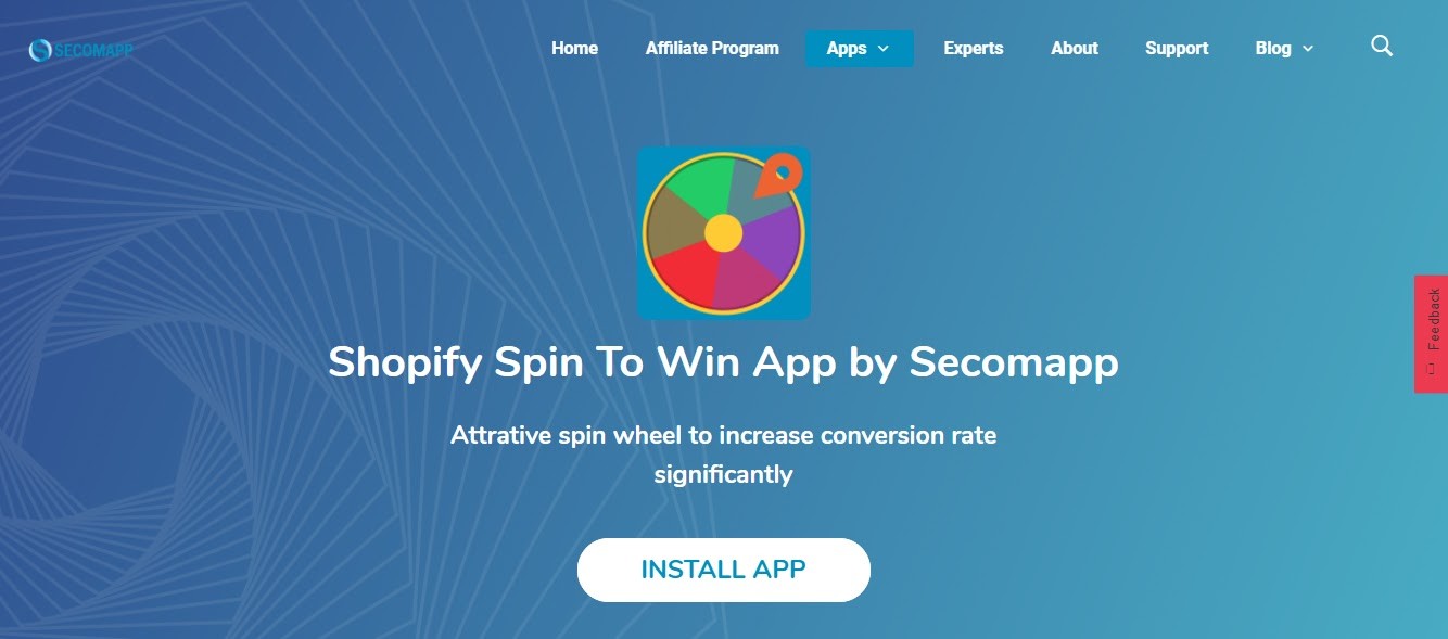 Shopify Spin toWinアプリ