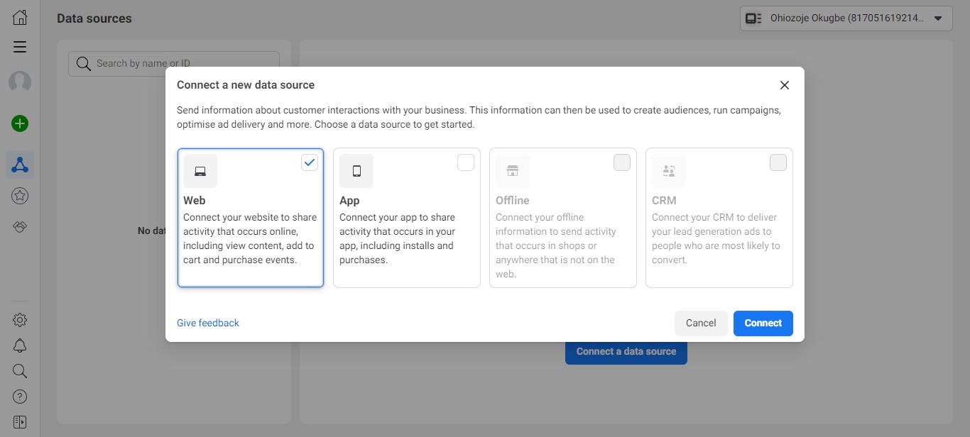 Facebook 广告重定向