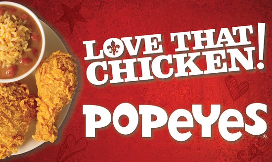 Slogan de poulet Popeyes