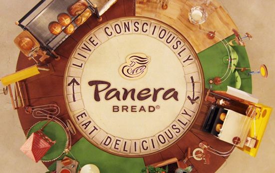 Slogan alimentaire du pain Panera