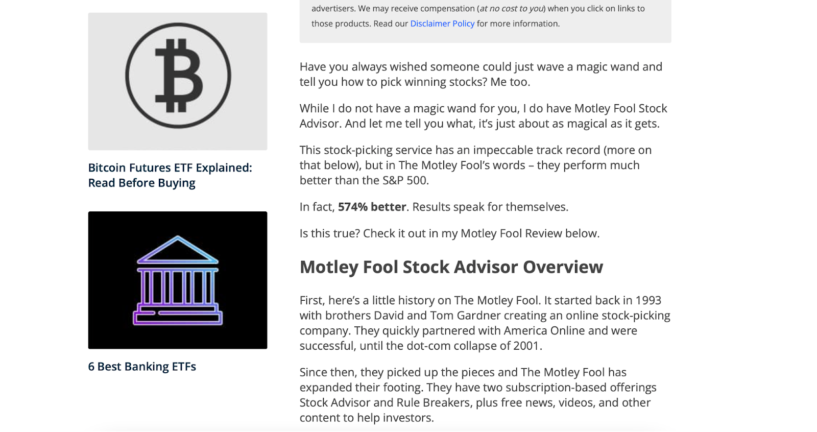 Motley Fool ทบทวนเรื่องเงินง่ายๆ lyfe