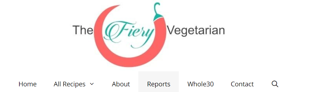 The Fiery Vegetarian Blog