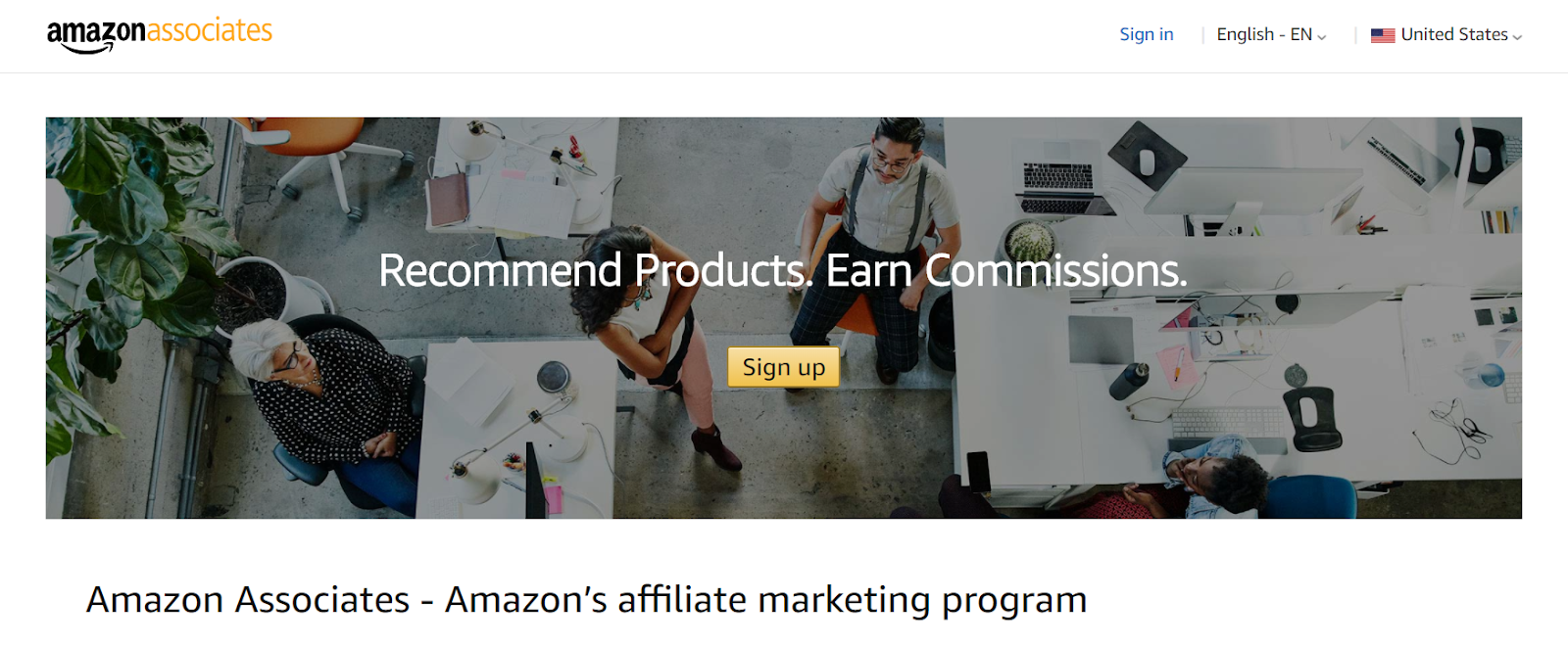 Programul de afiliere Amazon Associates