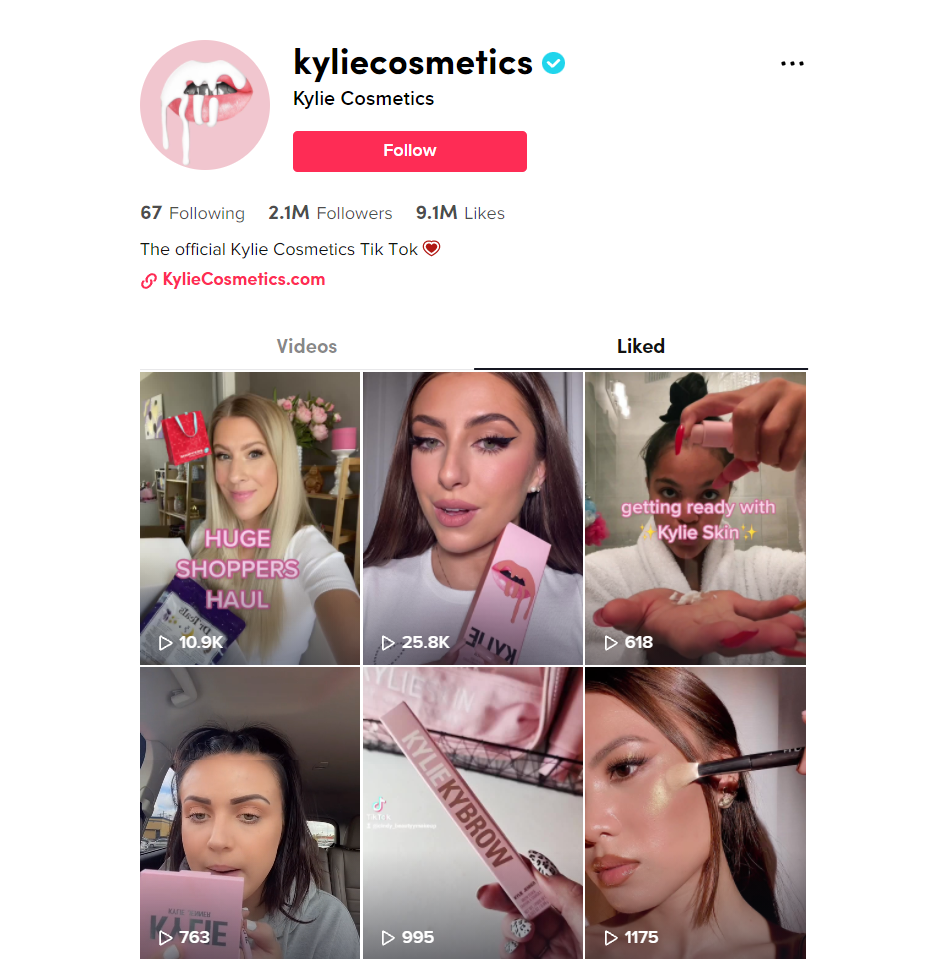 cosméticos kylie