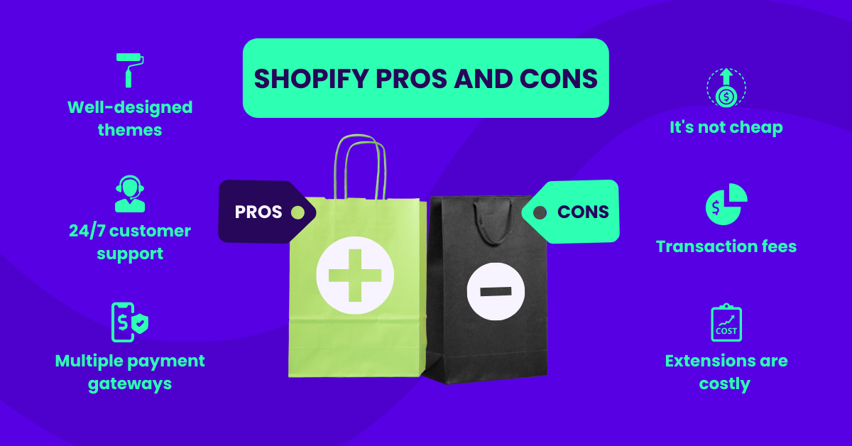 Shopify Pro e contro