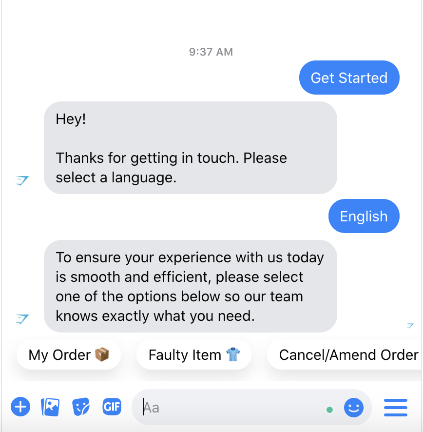 Chatbots móviles