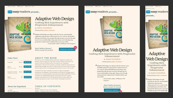 Ejemplos de diseño de sitios web receptivos