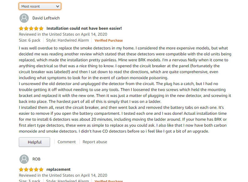 amazon customer review more in-depth