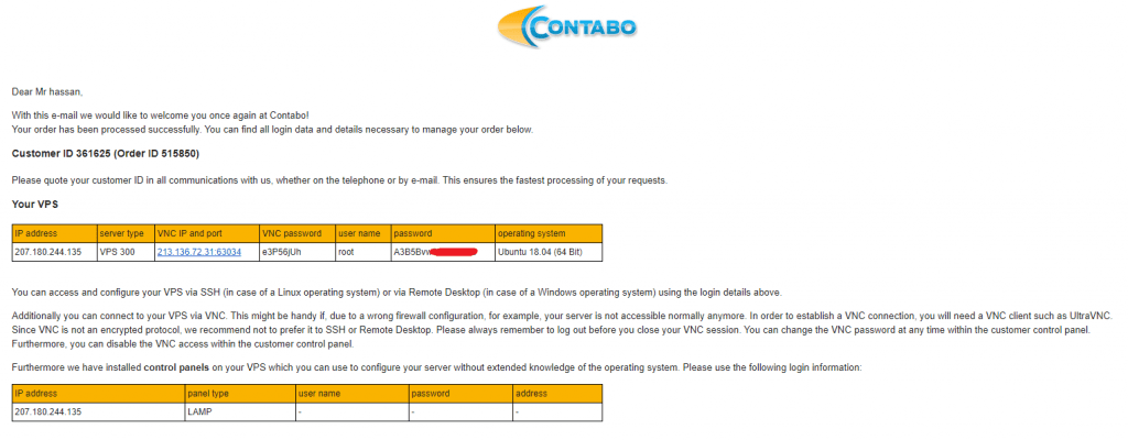 قم بتثبيت WordPress على Contabo VPS