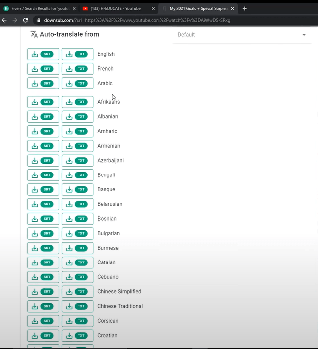 ide pertunjukan fiverr