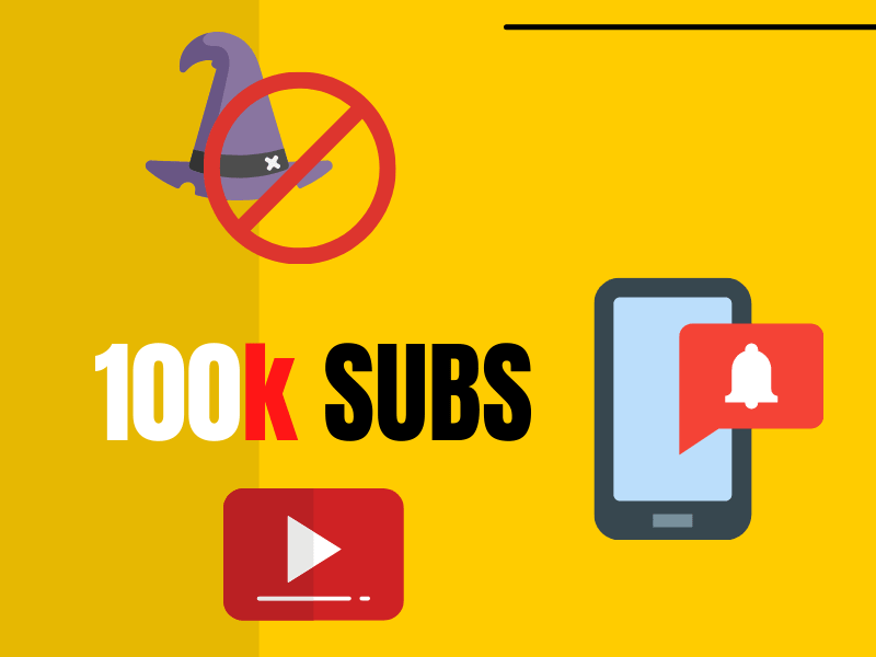 cara mendapatkan 100k subs tanpa sihir