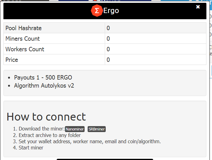 2.3 Descarga el nanopool - Cómo extraer monedas Ergo