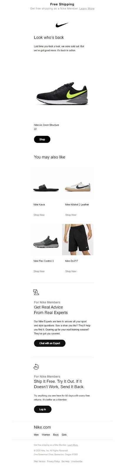 contoh-email-rekomendasi-nike