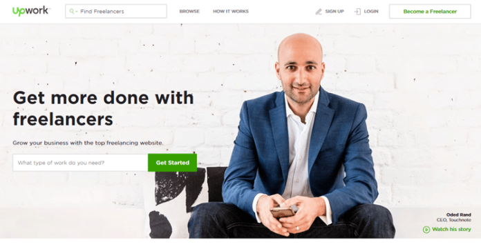 Upwork Best Freelance Websites to Find Work