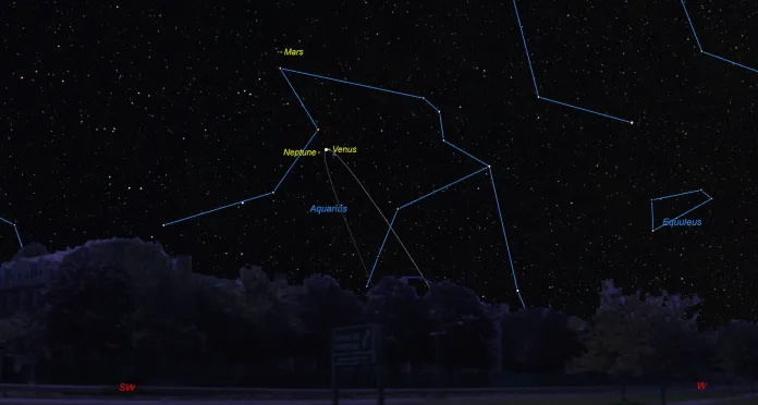 Venus at Greatest Eastern Elongation