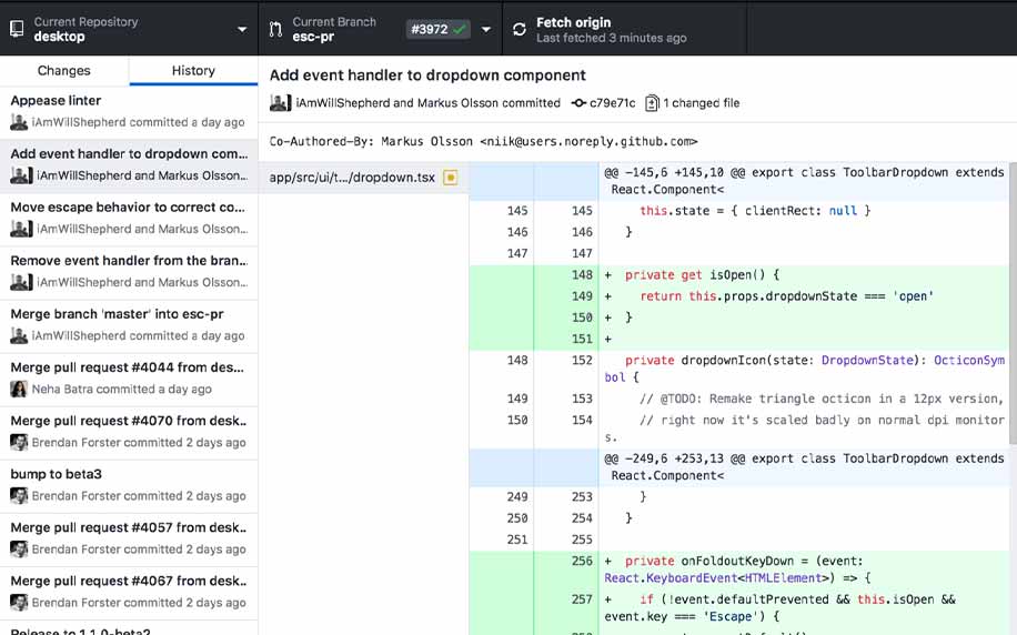 o fotografie a unui proiect open source pe github