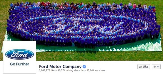 Ford Motor Company Facebook 표지 이미지 - 브랜드 콘텐츠