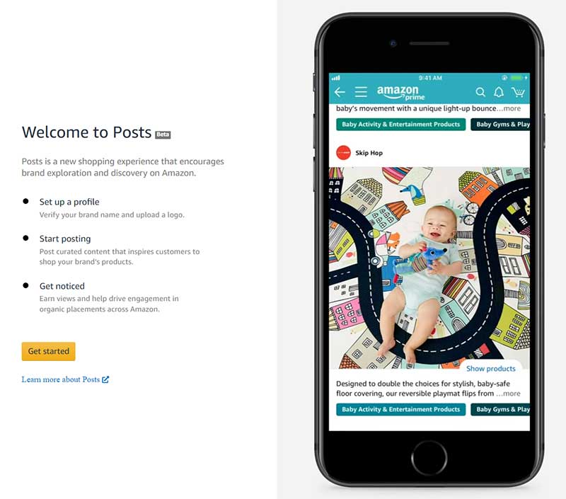 Logowanie do postów Amazon