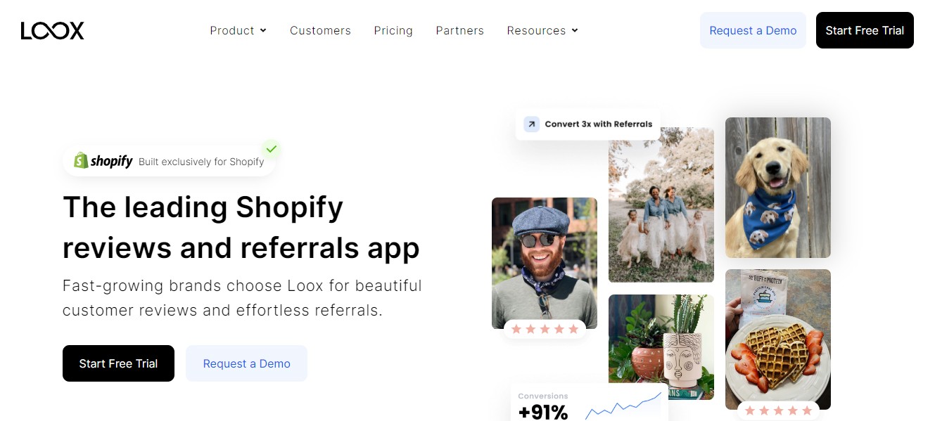 Shopify مراجعات المنتج