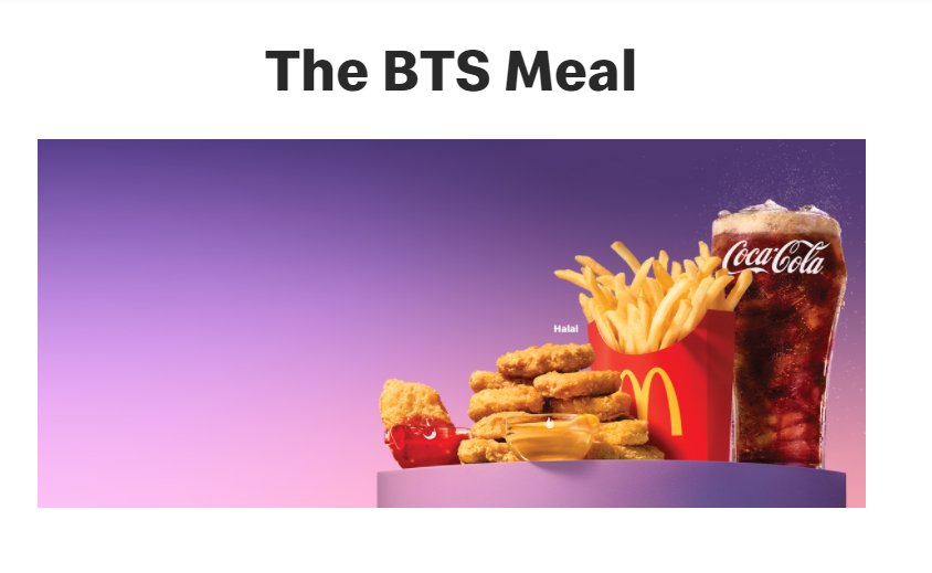 BTS x McDonald's