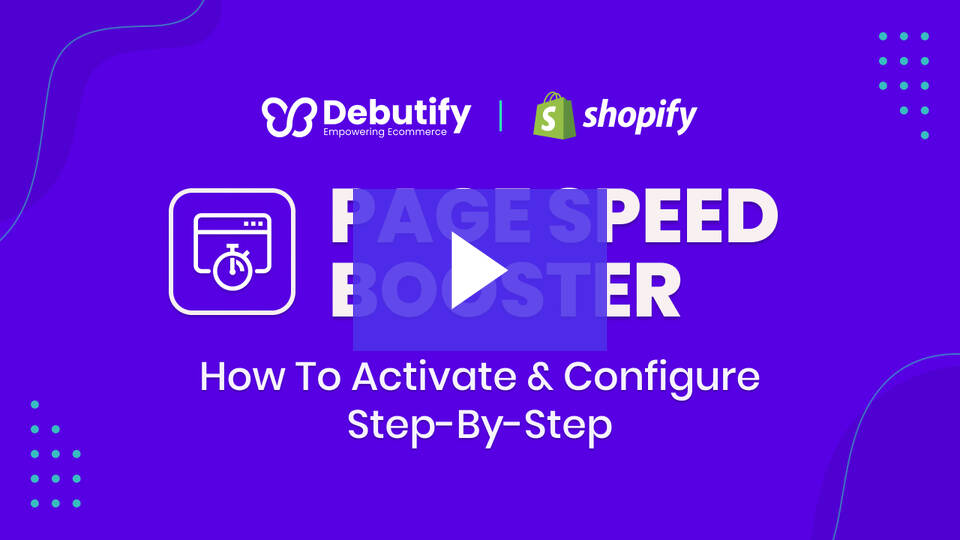 Add-On Page Speed ​​Booster da Debutify