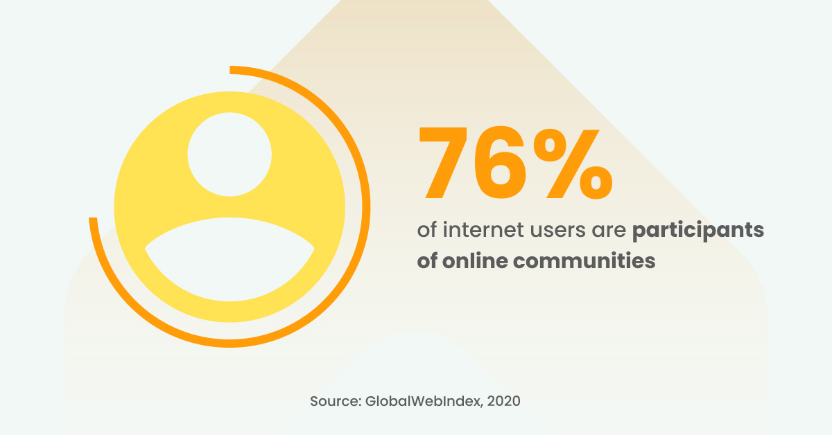 İnternet kullanıcılarının %76'sı çevrimiçi topluluklara katılıyor