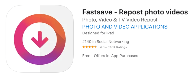 Fastsave - Ripubblica i video fotografici