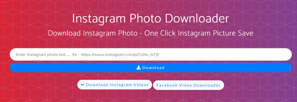 download di foto di instagram