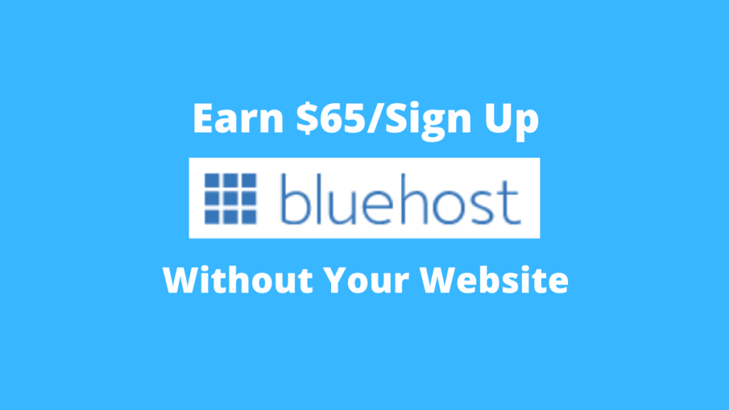 수동적으로 하루에 $100 벌기: Bluehost 제휴 프로그램