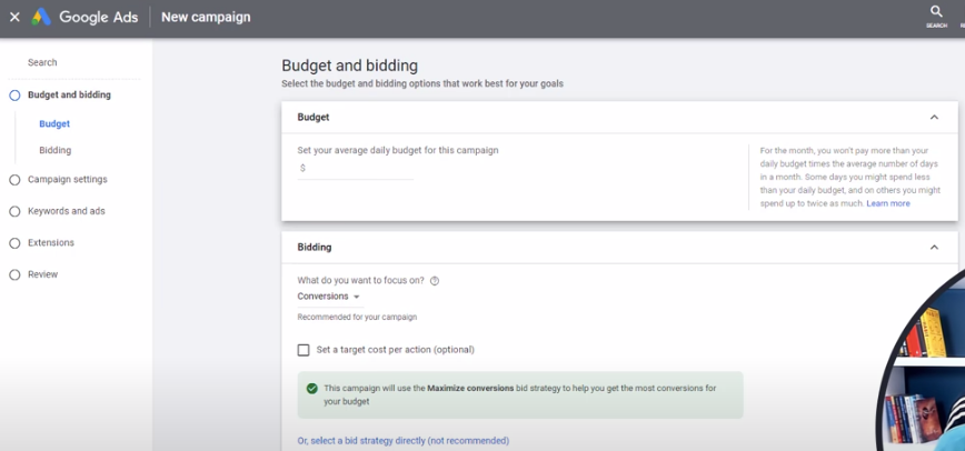 تعيين وتقييم ميزانيتك وعروض الأسعار على إعلانات Google