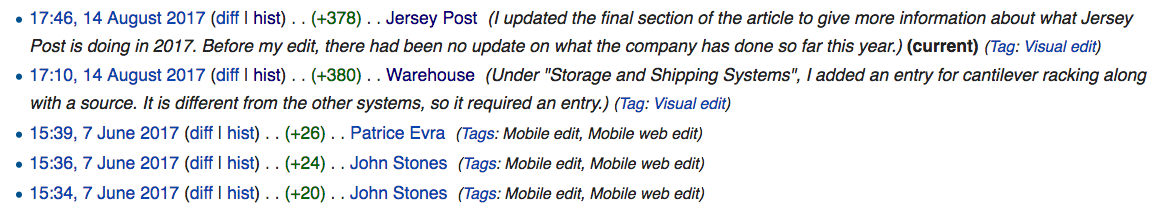 ตัวอย่างข้อมูลอ้างอิง Wikipedia