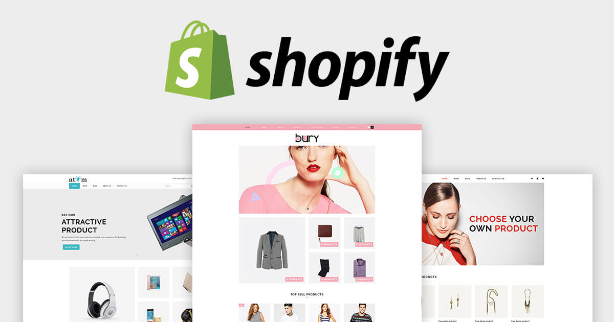 Shopify المواضيع