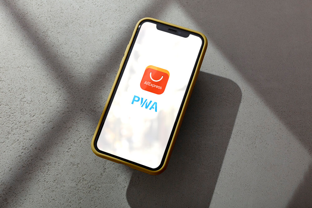 résultats d'aliexpress pwa