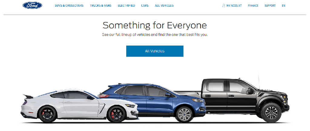 Ford web sitesi