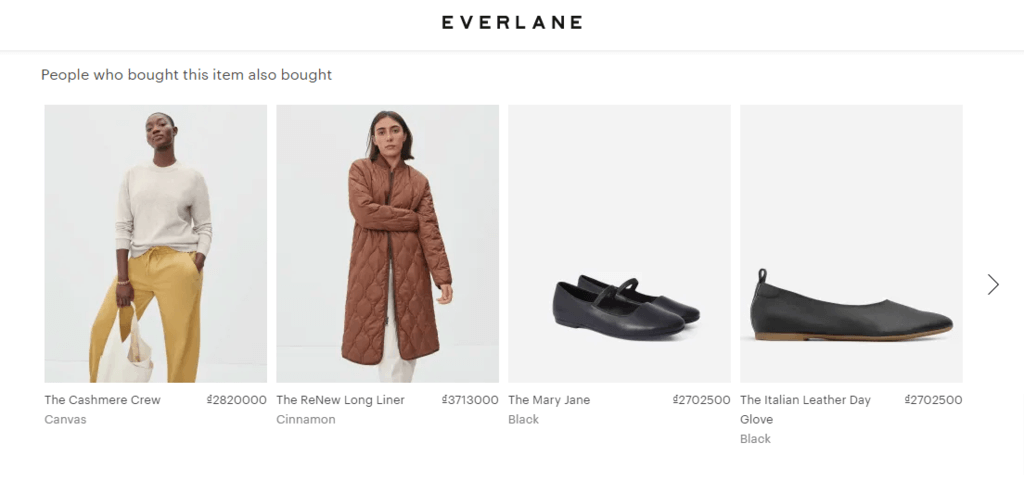 แนะนำผลิตภัณฑ์ Everlane