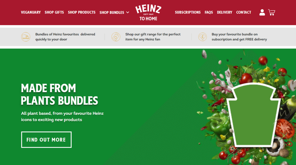 Heinz To Home-Website