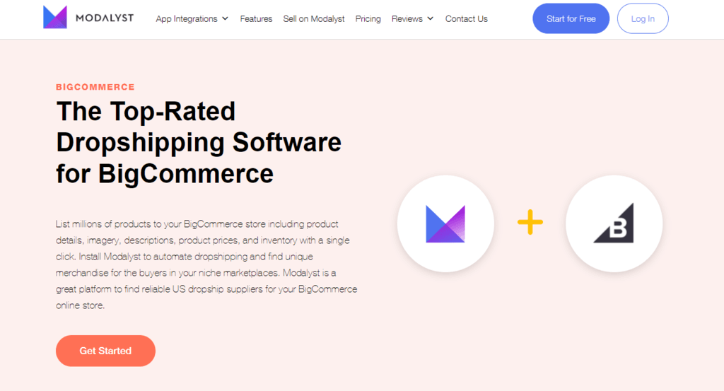 BigCommerceModalystドロップシッピングアプリ