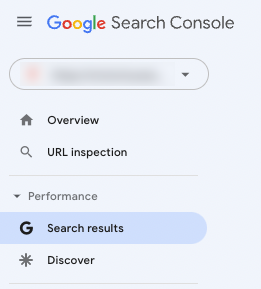 قائمة Google Search Console