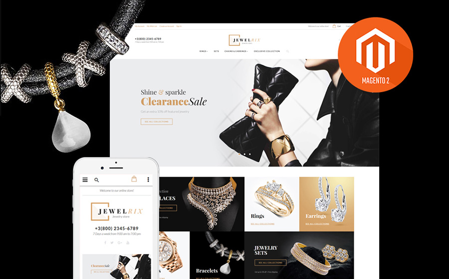 Jewelrix Magento-Design | MageWorx-Blog