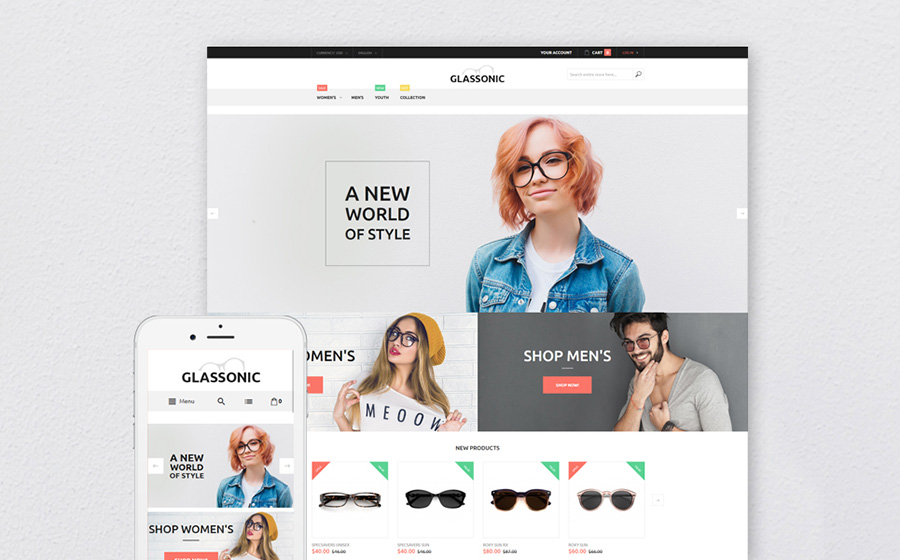 Designer-Brille Magento Theme | MageWorx-Blog