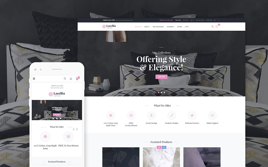 Lacellia - Leinen Shop Magento 2 Theme | MageWorx-Blog