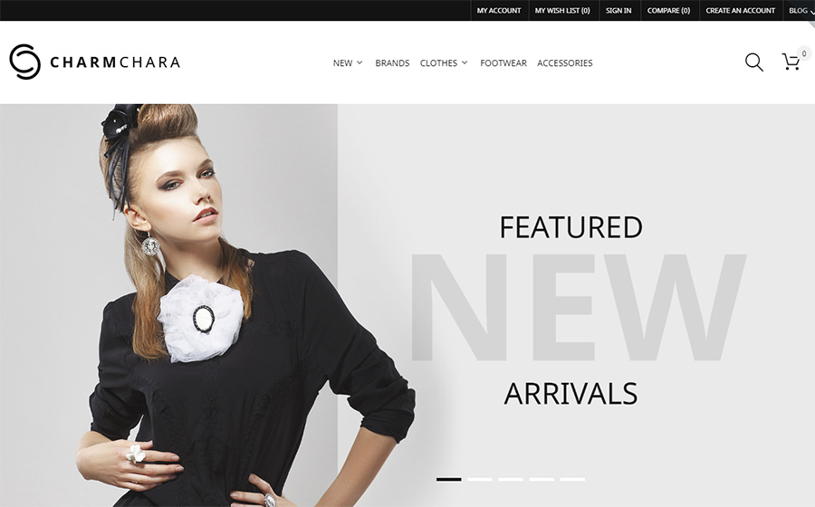 CharmChara - Modegeschäft Magento Theme | MageWorx-Blog