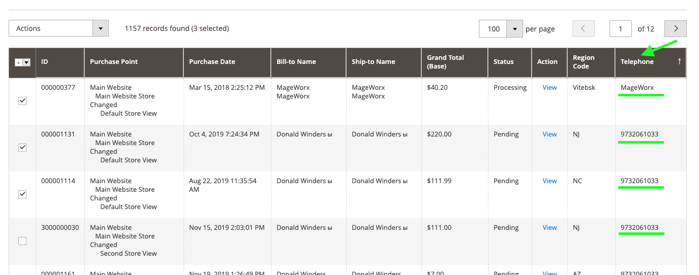 Magento 2 Orders Grid にフィルター付きの列を追加する方法は? | | MageWorx マジェントブログ