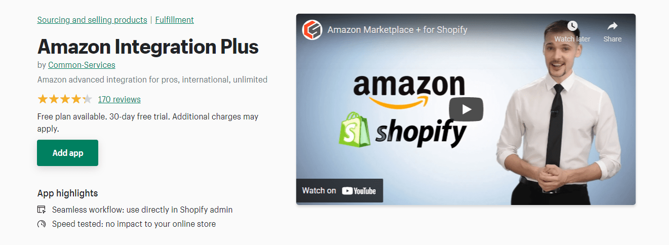 Integracja Amazon Shopify