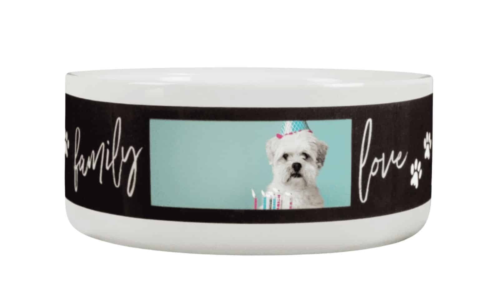 print on demand pet bowl