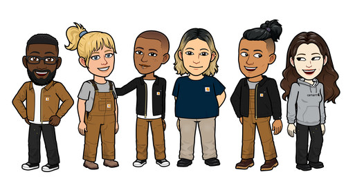 مجموعة Snapchat Carhartt Bitmoji