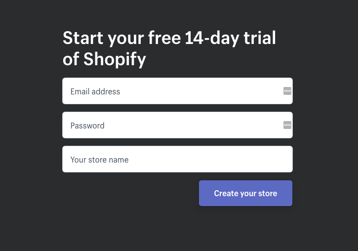 woocommerce vs. shopify anmelden