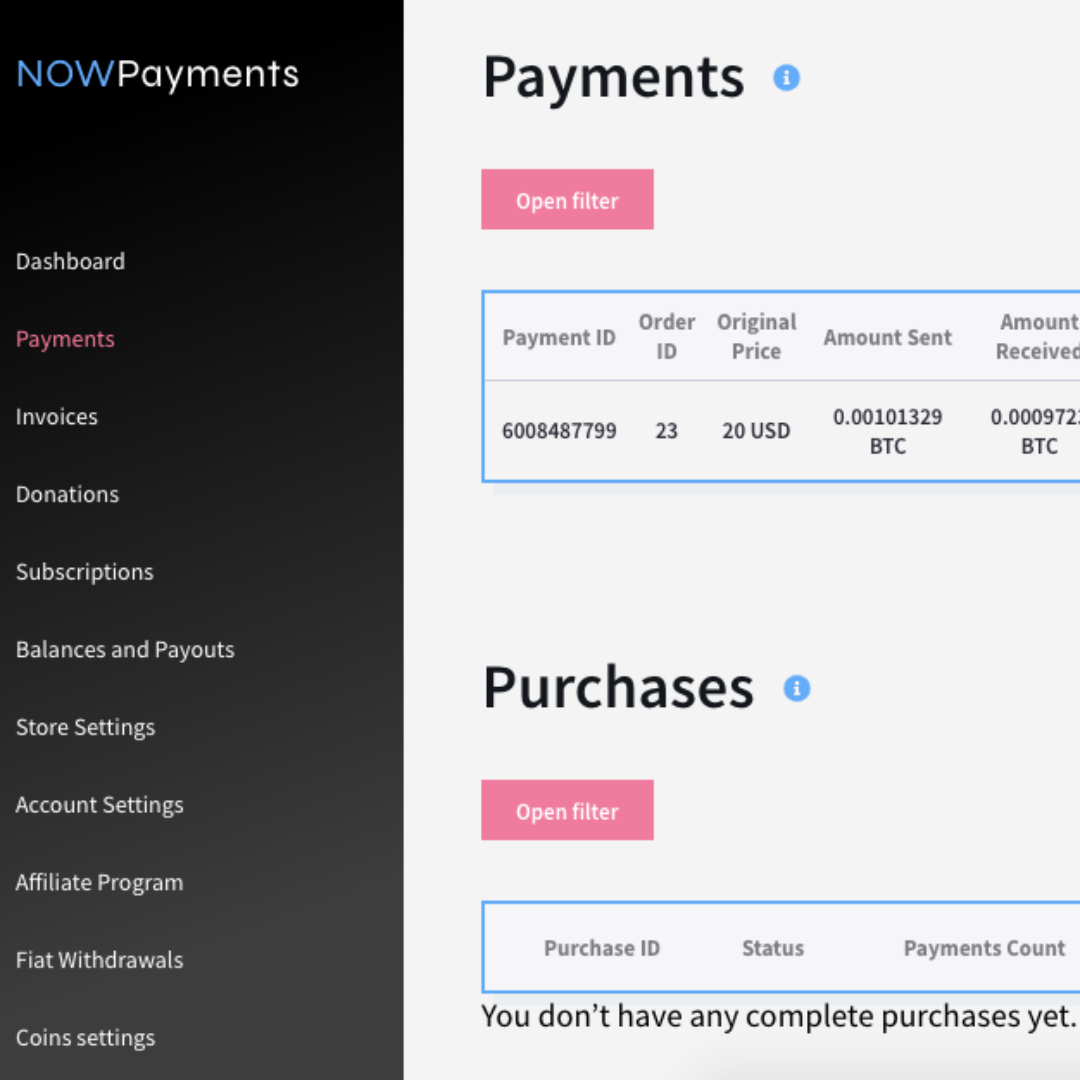 كيفية قبول Ethereum على NOWPayments