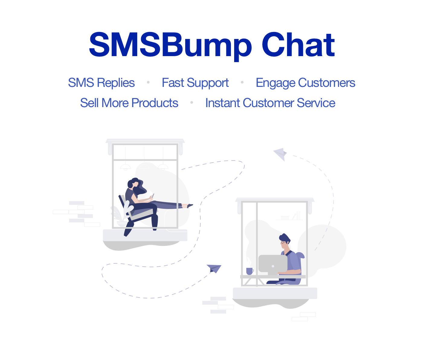 SMSBump Chat: comience a enviar mensajes de texto con los clientes en el móvil desde su tienda Shopify