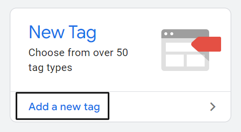 Click On Add a new tag